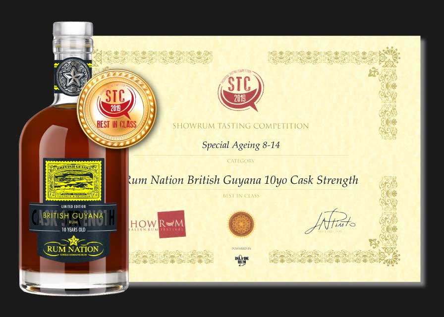 Award-Rum-Nation-British-Guyana-ShowRum-2019